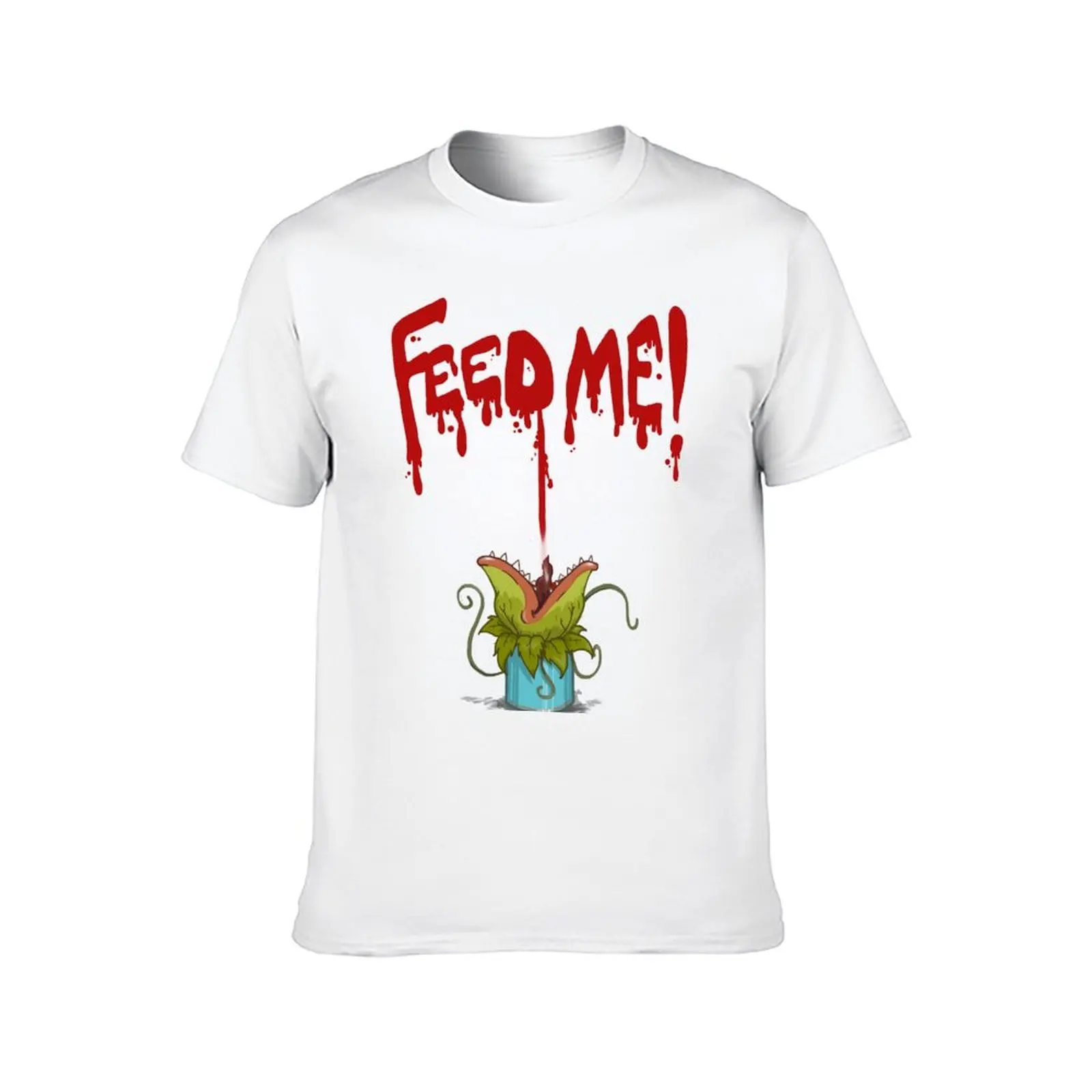 تي شيرت Feed Me (Little Audrey) تي شيرت أساسي تي شيرت أنيمي تي شيرت كبير الحجم