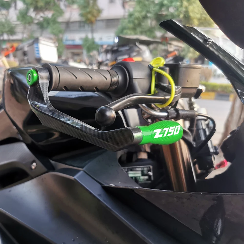 Motorcycle Z750 Handlebar Protecter Brake Clutch Lever Hand Guard For Kawasaki Z 750 2007 2008 2009 2010 2025 2026 Accessories