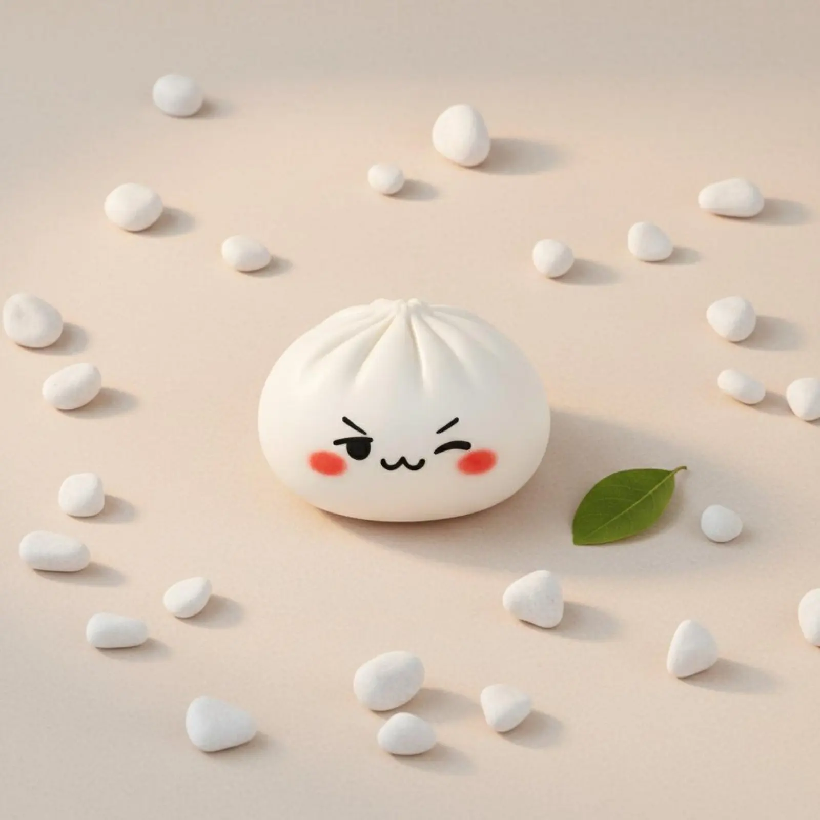 

Игрушка-антистресс Baozi: портативная мягкая игрушка в виде паровой булочки, эластичная игрушка-пельмень с веселым лицом для детей, для путешествий