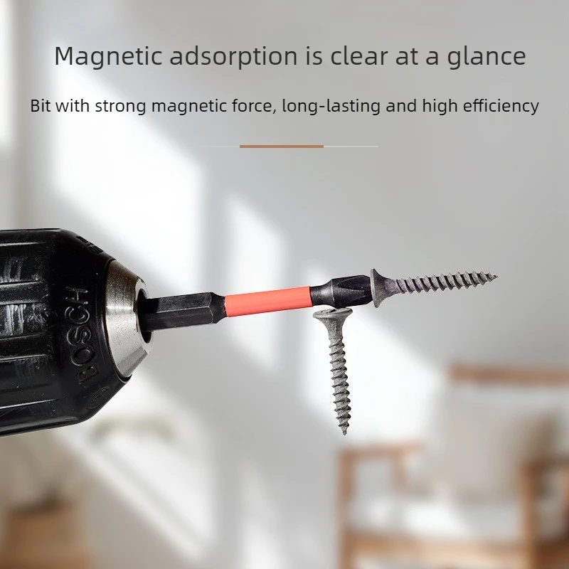 5/6/12 Anti-Slip Magnetic Drill Bit Set, Phillips and Impact Drill Bits, Suitable For Electric And Manual Screwdrivers