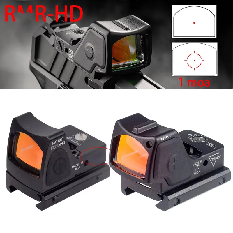 

Triji-con RNNR Glock Green Red Dot Sight Rear Mount Plate Base Tactical Airsoft RNNR-HD MOS Glock19 Glock17 9mm 9x19mm Pistol