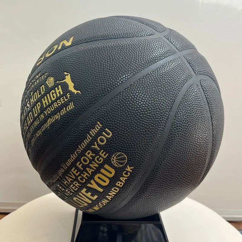 كرة السلة للابن مقاس 7، كرة السلة القياسية للرجال، كرة السلة، هدية عيد ميلاد من جلد البقر لكرة السلة