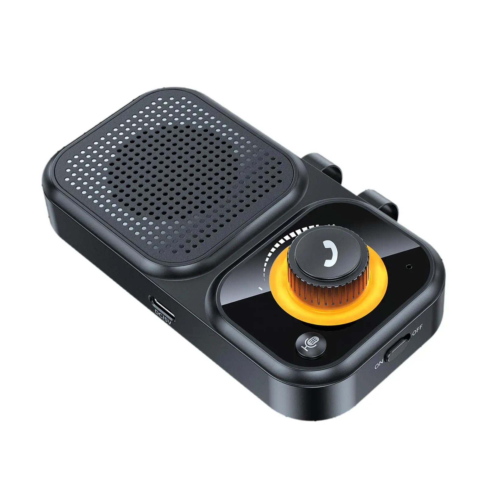 Car Speakerphone with Visor Clip Noise Reduction Car Accessories MP3