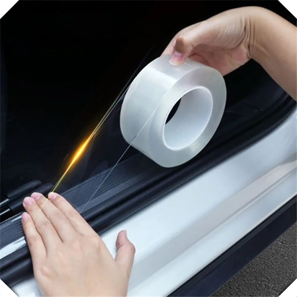

3m Auto Trunk Door Sill Body Vinyl Accessories Car Stickers for Honda NeuV C City OSM FC Small S660 Project D M