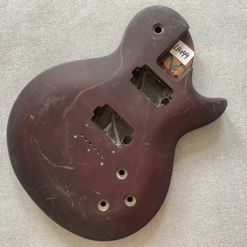 

LB049 Бестселлер France LAG Корпус электрогитары из цельной древесины через 2 звукоснимателя хамбакера повреждения