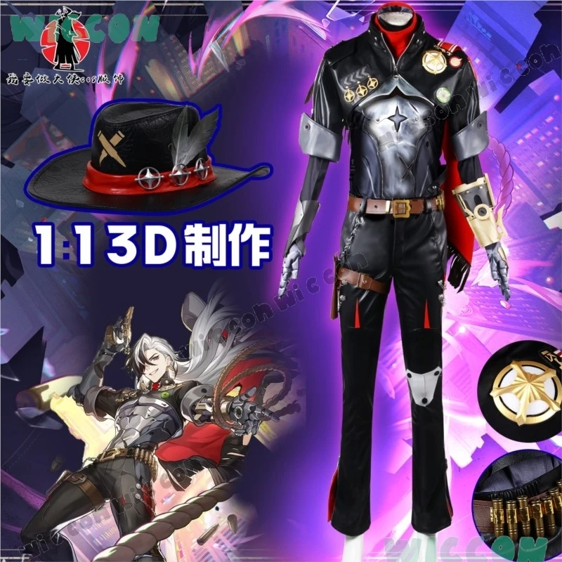 Honkai Star Rail Boothill Galactic Rambler disfraz de Cosplay conjunto completo traje de personaje de juego oficial diseño preciso para Anime Con