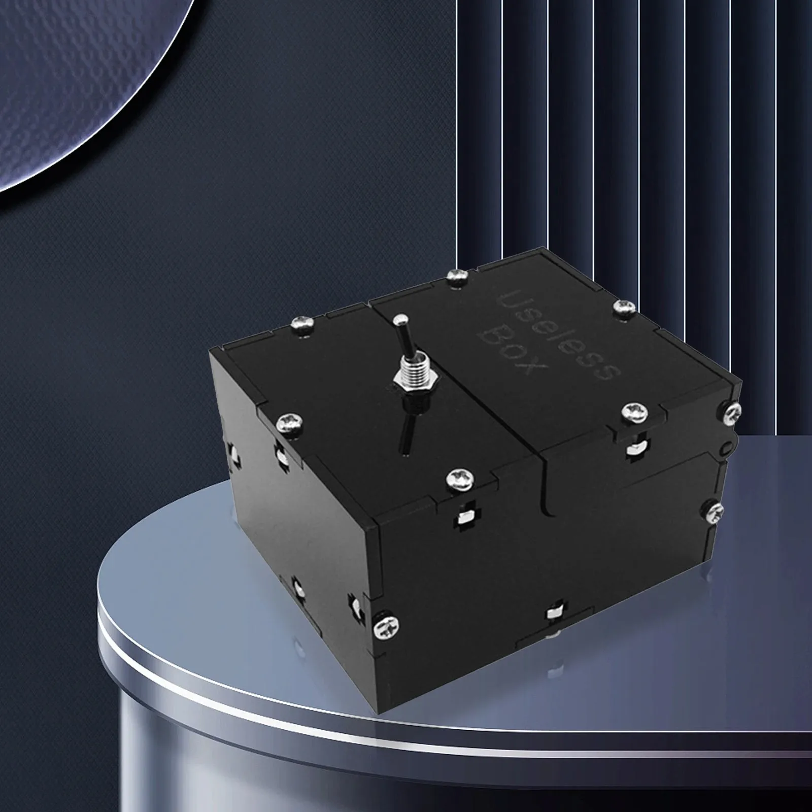 Educational Game 3 Years Mini Useless Box Automatic Waste Box Diy Accessory Bag High End Metal Fun Toy Unique Gift Birthday