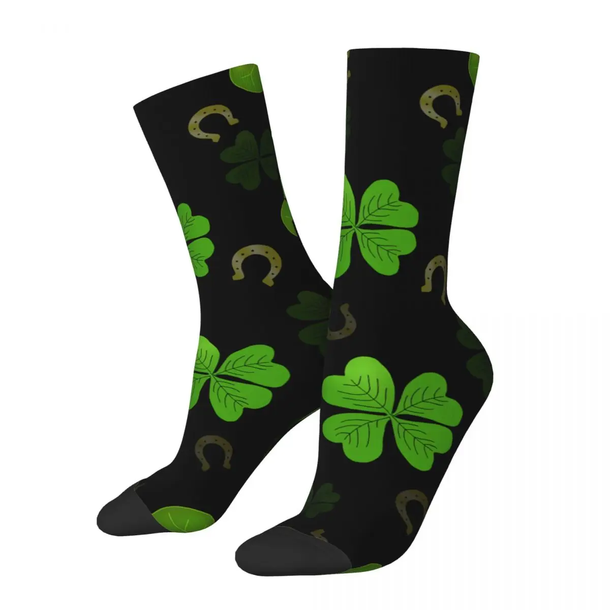 

Lucky Clover All Seasons Socks Harajuku Hip Hop Innovatively Socks Accessories for Men Women