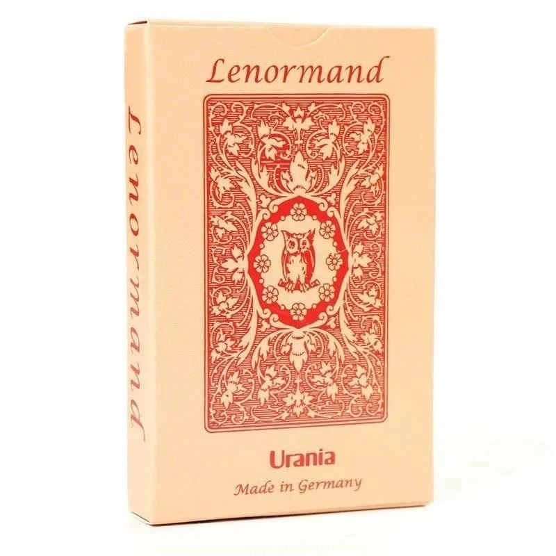 Urania Lenormand Cards English Fate Divination Deck Borad Games With Paper Guidebook Board games