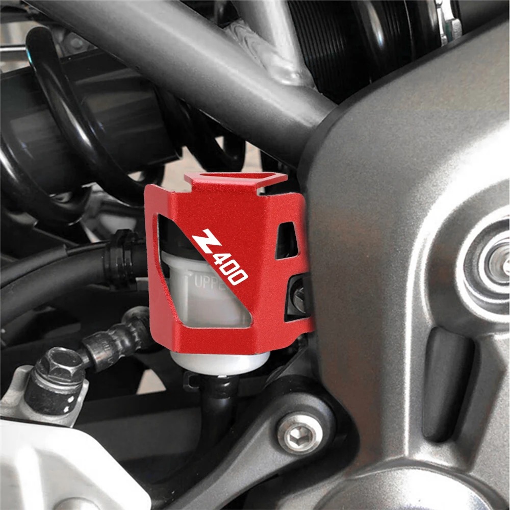 

FOR Kawasaki Z400 NINJA 400 Rear Brake Fluid Reservoir Guard Cover Protector Motorcycle Oil Cap Guard Cover 2018-2024 2023 2025