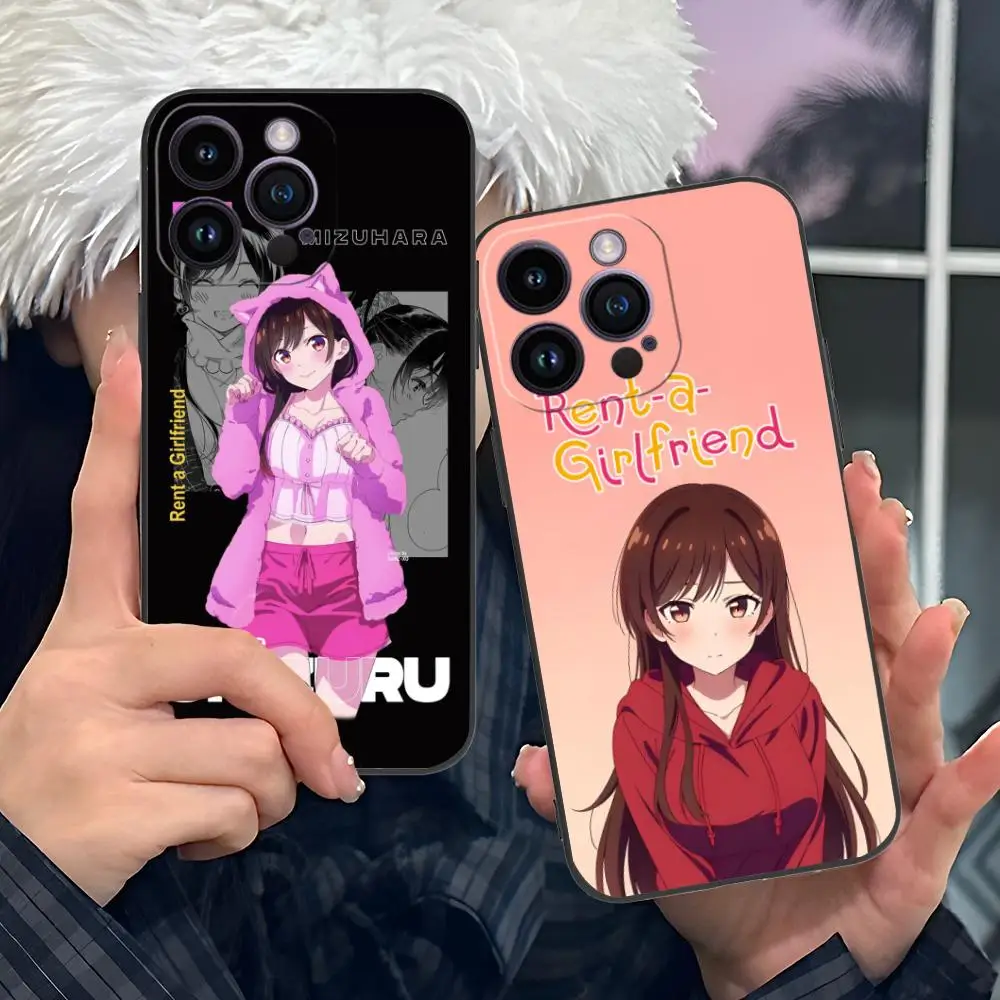 

Rent Girlfriend Chizuru Mobile Phone Case for iPhone 16 15 14 13 12 11 X XR XS 8 7 Pro Max Plus Mini Colour Printing Smartphone
