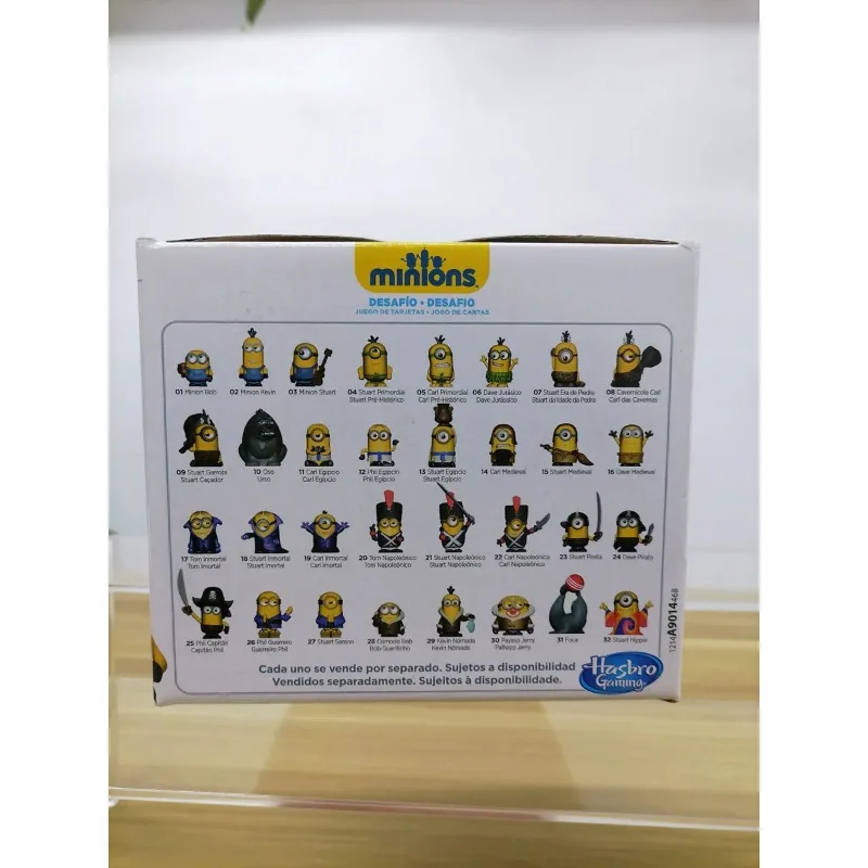 Minionqs gry Hasbro figurka Mini lalka pudełko z niespodzianką akcesoria do dekoracji kolekcja BOB KEVIN STURAT Gru Stuart