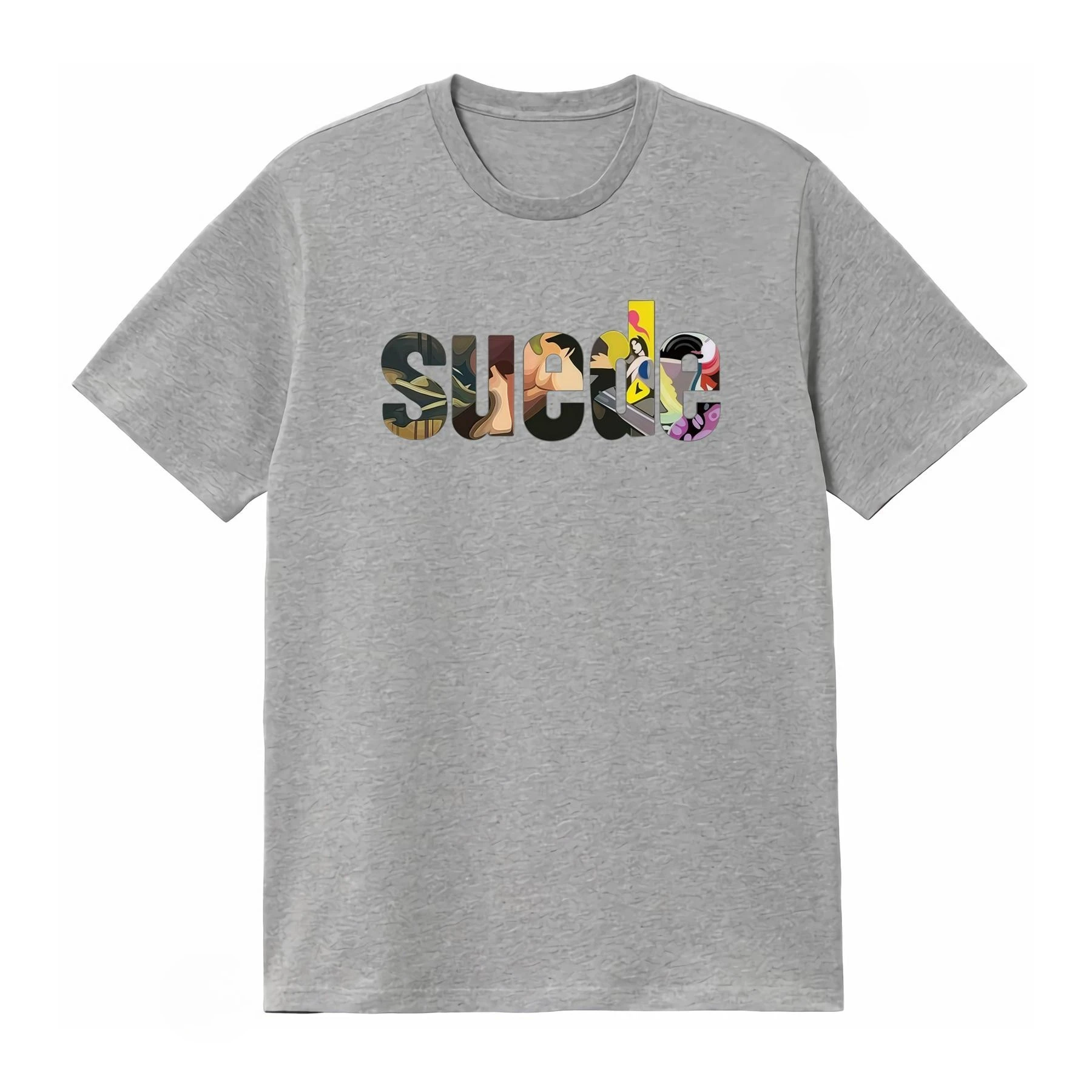 Suede Rock Band Brit Pop Brett Anderson 90's Indie Guitar T Shirt Vintage Streetwear Breathable Men Women 2026 Summer T Shirt