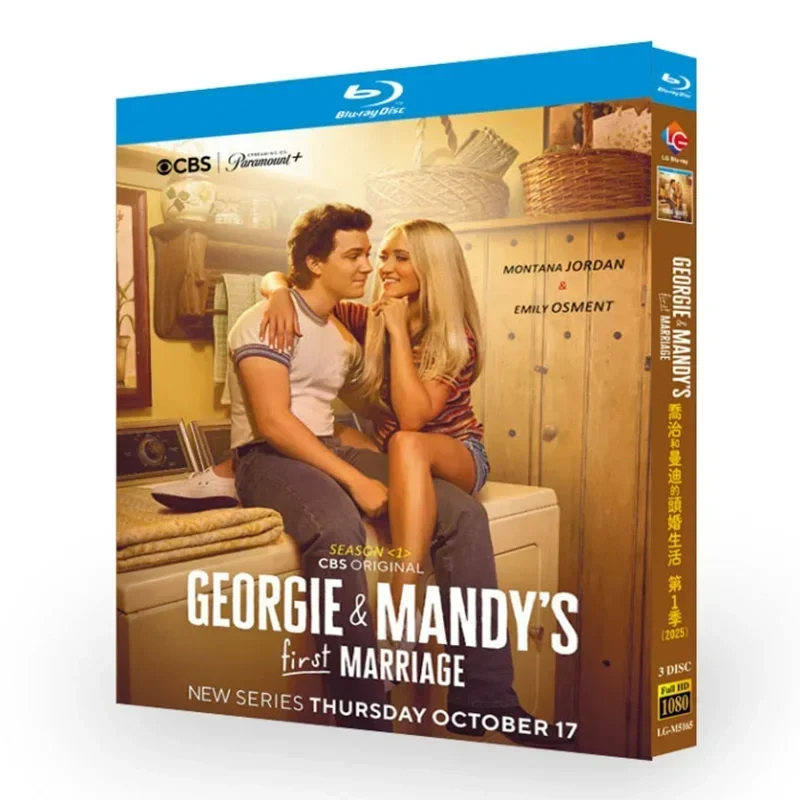 La primera temporada de la vida matrimonial de Georgie y Mandy, temporada 1, daca (2024), disco Blu-ray