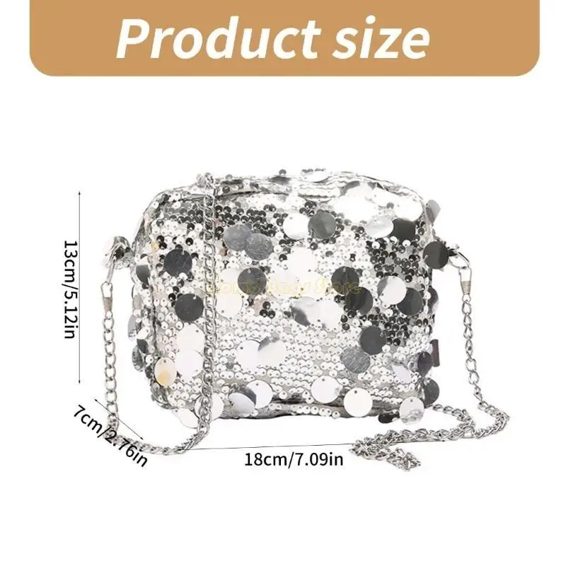 X90D Элегантная сумка для плеча с блестками вечерние кошельки для женщин для женщин аксессуар для женщин