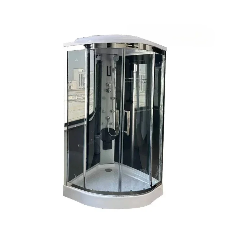 

Upgraded stainless steel integral shower room arc fan bathroom integrated toilet household