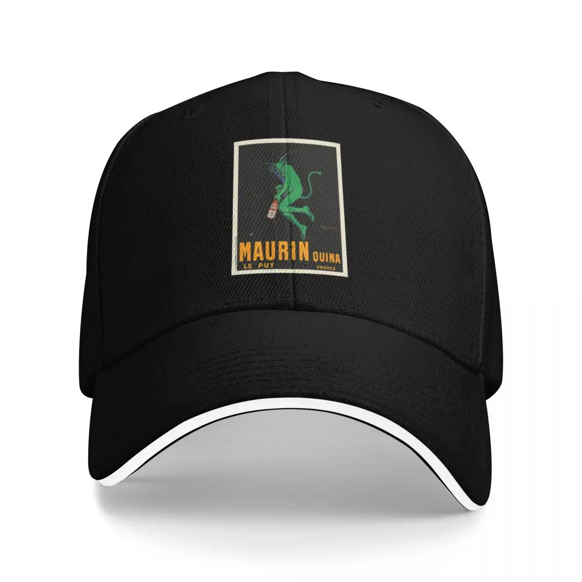 

Maurin Quina by Leonetto Cappiello Baseball Cap Cosplay fishing caps man Military Cap Man Sun Hats For Women Men's
