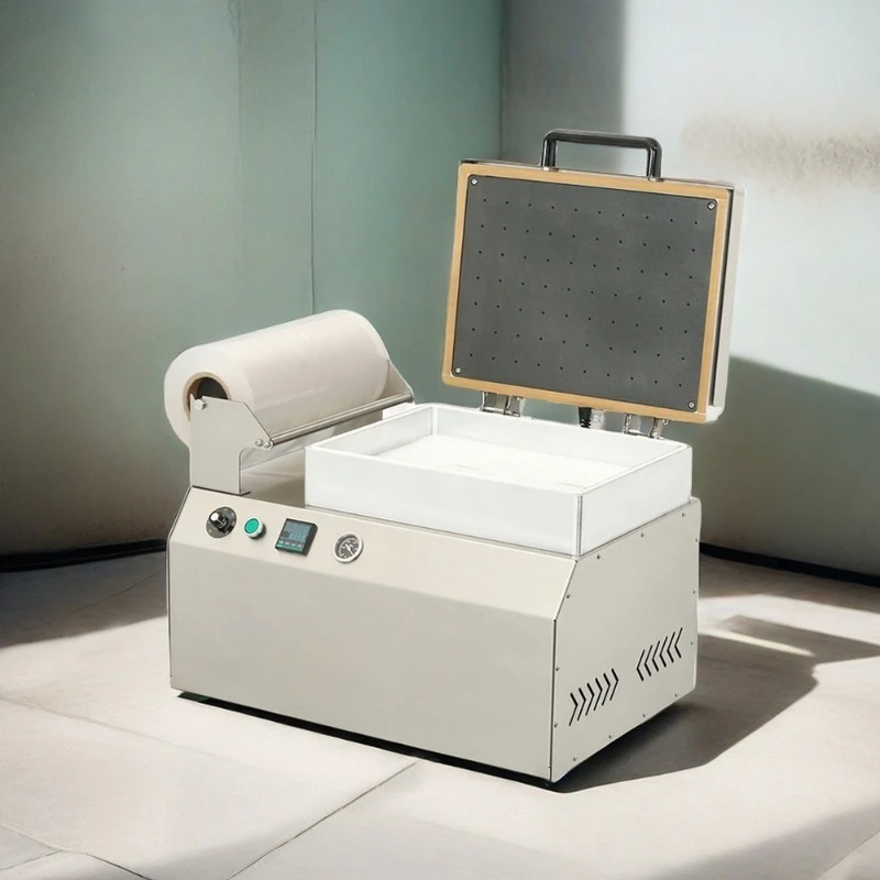 

DVP-240 multifunctional vacuum body packaging machine, sealed and leak-proof fresh-keeping laminating machine