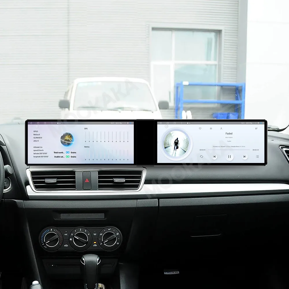 

12,3-дюймовый автомобильный радиоприемник для Mazda 3 2010-2015 с Android, GPS-навигацией, мультимедиа, видеоплеером и стереосистемой