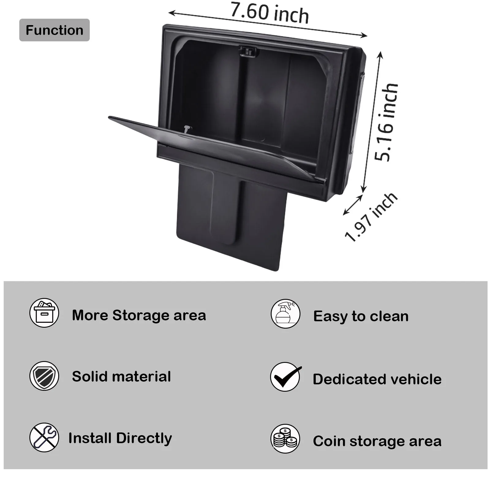 وحدة التحكم المركزية صندوق تخزين مخفي صينية لتويوتا 4 عداء اكسسوارات 2010-2023 2024 مسند الذراع مخفي سر منظم تخزين السيارة