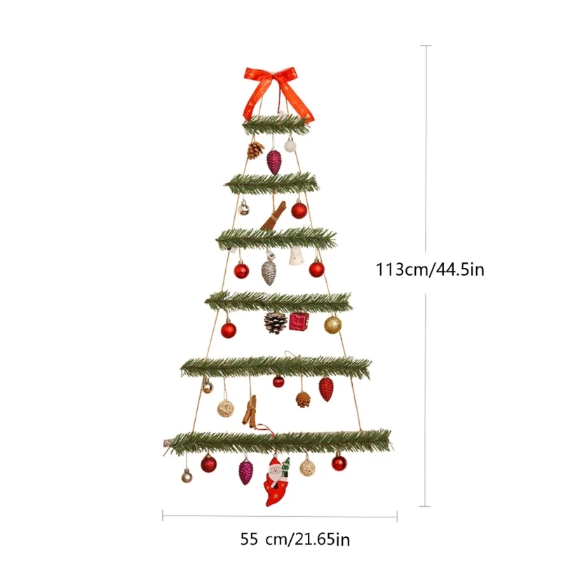 Christmas Tree Ornament DIY Christmas Tree Craft for Home or Workplace Decor T21C