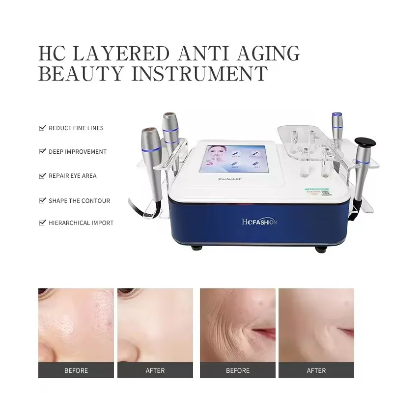 Korean Handheld Facial Rejuvenation Skin Tightening Device with Eye Lift & Dark Circles Removal Desktop Eye Massager