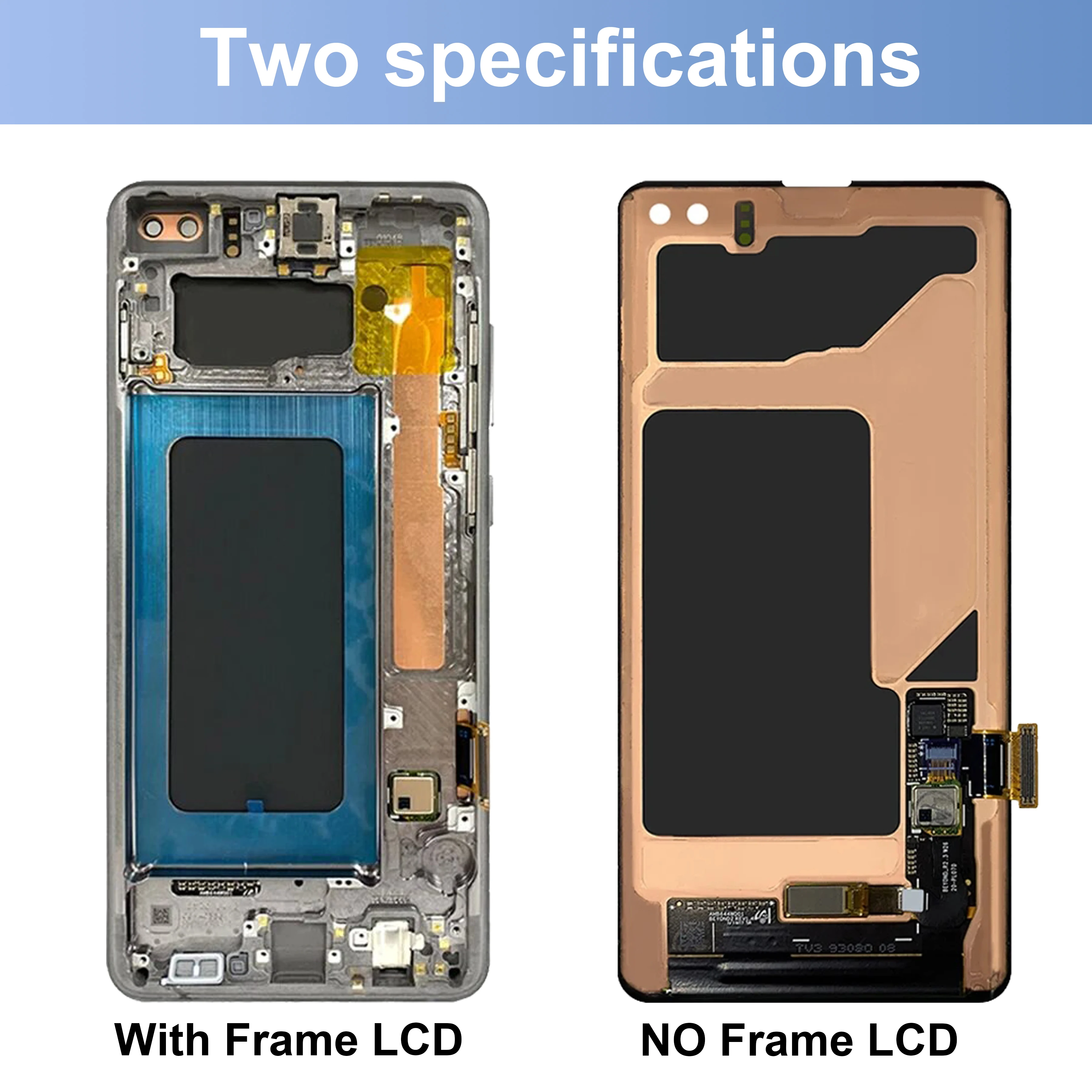 Imagem -03 - Substituição da Tela de Toque Lcd Super Amoled Exibição para Samsung S10 Plus G975 Sm-g975f ds G975u G975w