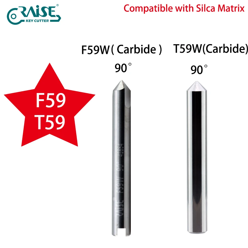 

RAISE Cutter Compatible with SILCA F59 T59 SILCA MATRIX key machine Locksmith Tools