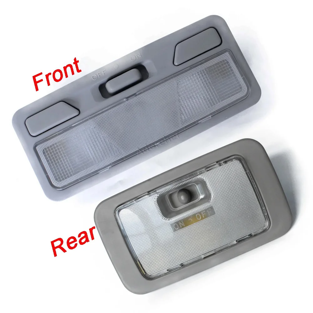 Front Rear Car Interior Reading Light Dome Light Roof Lamp Grey Fit for Mitsubishi Lancer Outlander EX ASX Pajero V73 V77