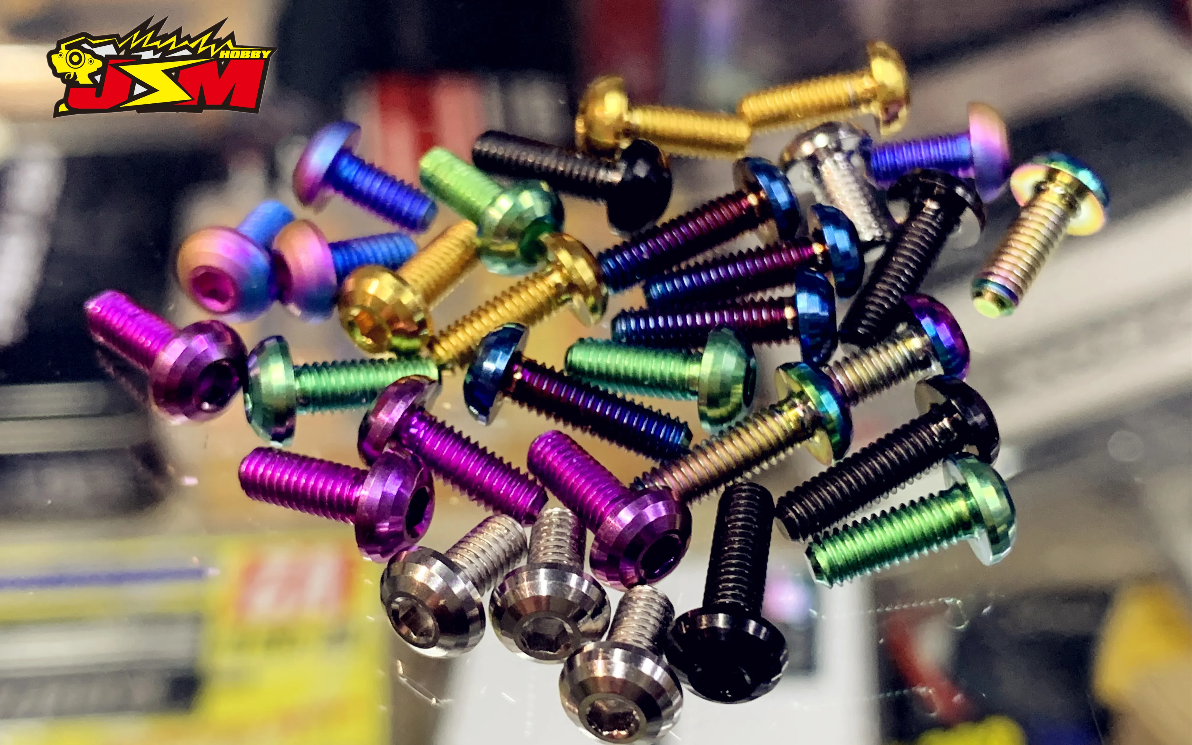 M3 TITANIUM Diamond Head Screw 8 colors optional For RC 4PCS M3*4/5/6/8/10/12/14/16/18/20/22/24/26