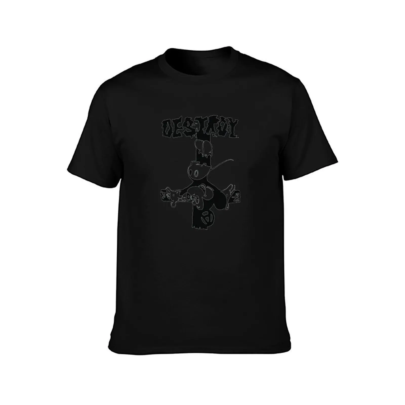 Destroy Lonely T-Shirt Work Short Sleeve Cotton Top T-Shirt
