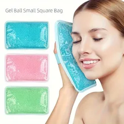 Borsa in gel per impacco caldo con impacco freddo a cuscino bifacciale, borsa riscaldante, borsa per ghiaccio in gel portatile con tracolla.