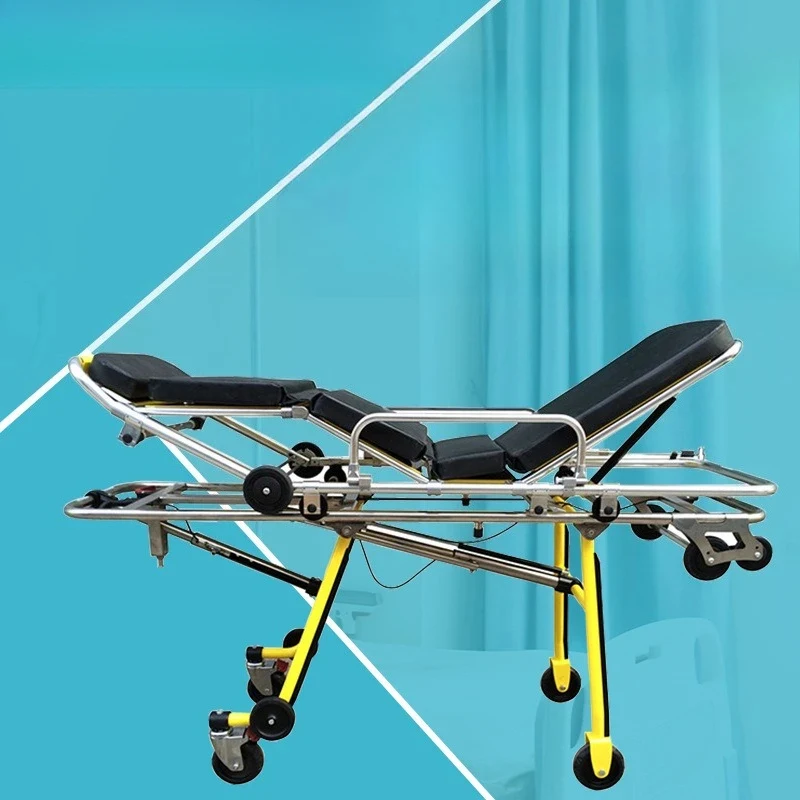 , can be separated and automatically boarded, ambulance stretcher bed, hospital emergency rescue car
