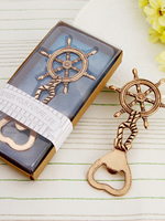 1pc Retro Rudder Bottle Opener Anniversary Wedding Birthday Party Bottle Decorate Wedding Favor Gifts Wedding Decorations