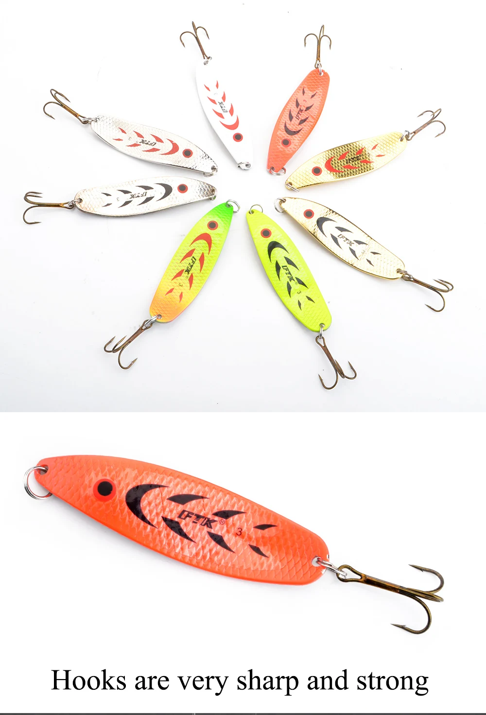 FTK 20g/30g Weitwurf-Karpfenköder Jig-Köder Angelzubehör Wobbler Isca Künstliche Köder Spinner Löffelköder Hechtköder – Detail 8