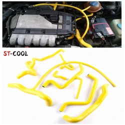 Per VW Volkswagen Golf 3 VR6 Mk3 Jetta Vento A3 Per LHD 1994-1998 1995 1996 1997 Kit tubi di raffreddamento del radiatore Tubi in silicone 7 pezzi