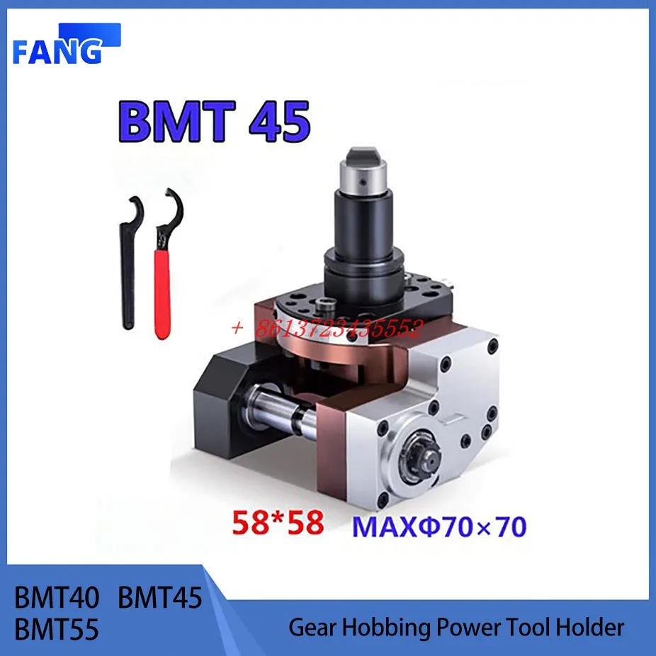 CNC lathe BMT40 45 50 gear hobbing power tool holder milling machine tool holder gear hobbing drive tool holder