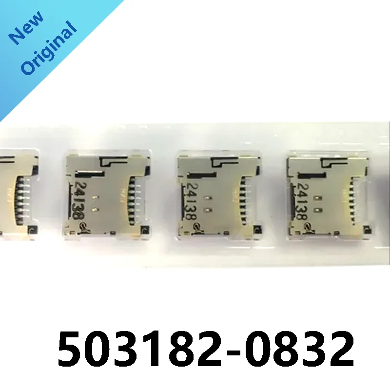 

10PCS/Lot New 503182-1852 5031821852 1.1mm Micro SD card socket