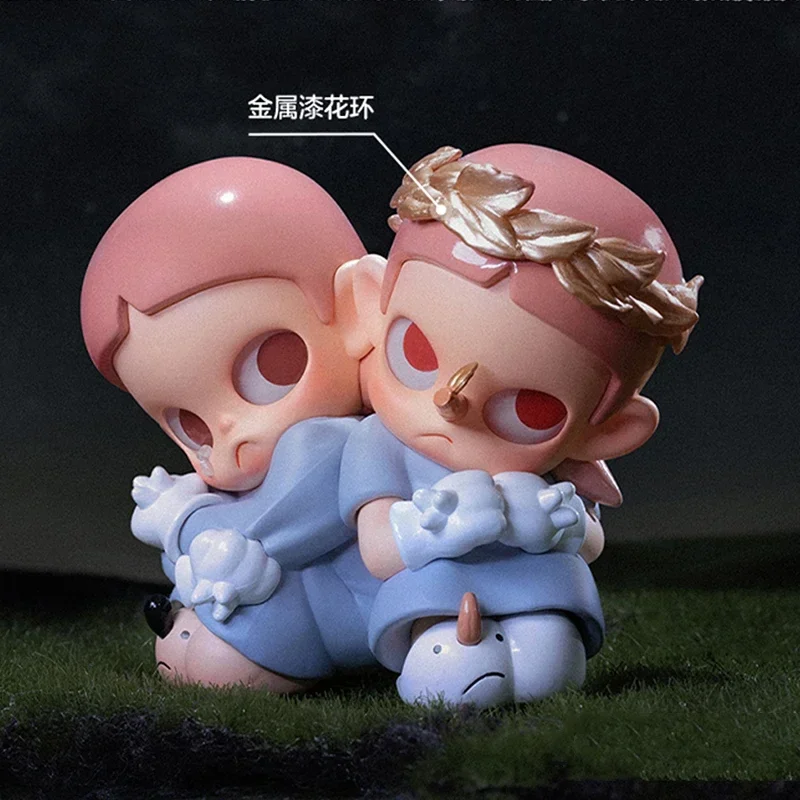 POPMART Zsiga Twins Serie Blind Willekeurige Doos Blind Box Speelgoed Kawaii Anime Action Figure Caixa Caja Verrassing Mystery Bag Speelgoed
