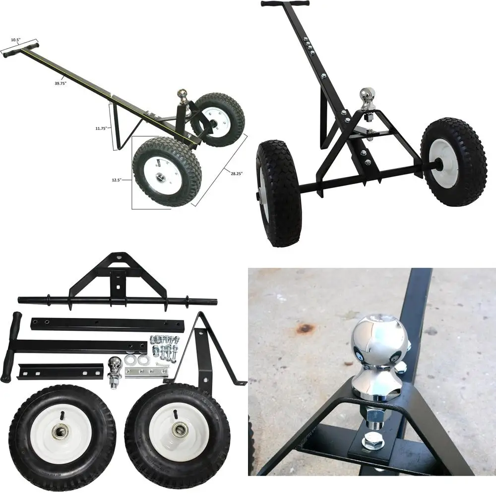 70225 Trailer Dolly with 12" Pneumatic Tires - 600 Lb. Maximum Capacity