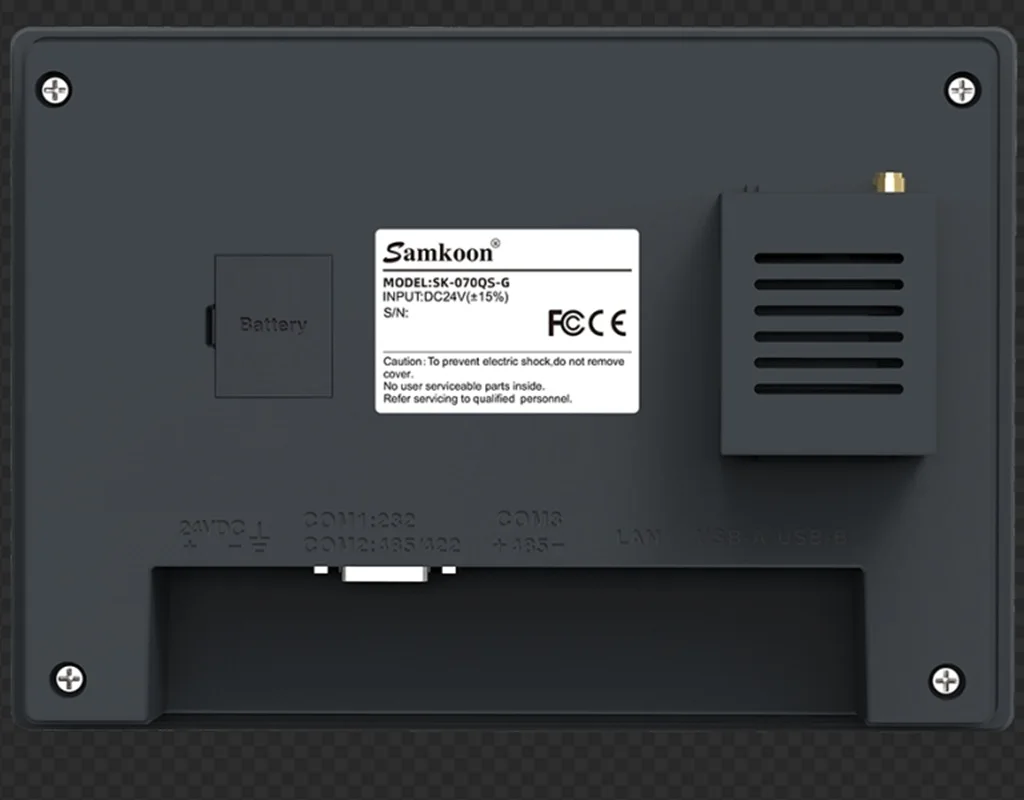 Samkoon IoT HMI Touch Screen 7 inch Human Machine Interface Industrial Control Display Screen with Samkoon Platform