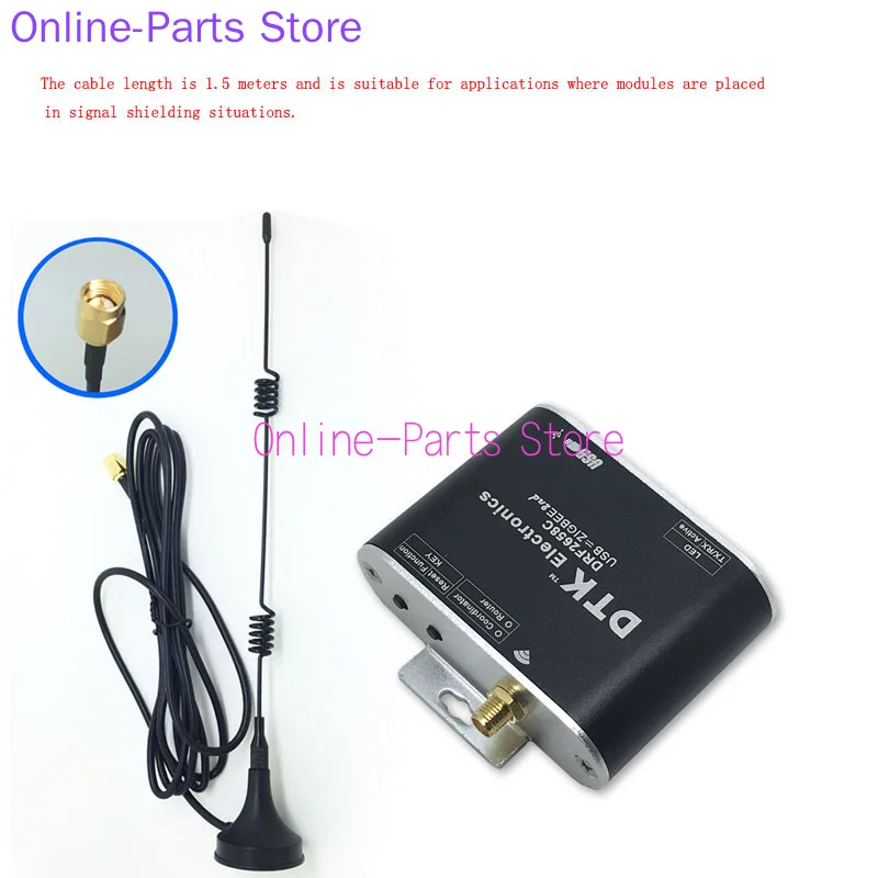 

новый беспроводной модуль USB-ZigBee (1,6 км, чип CC2630) DRF2658C