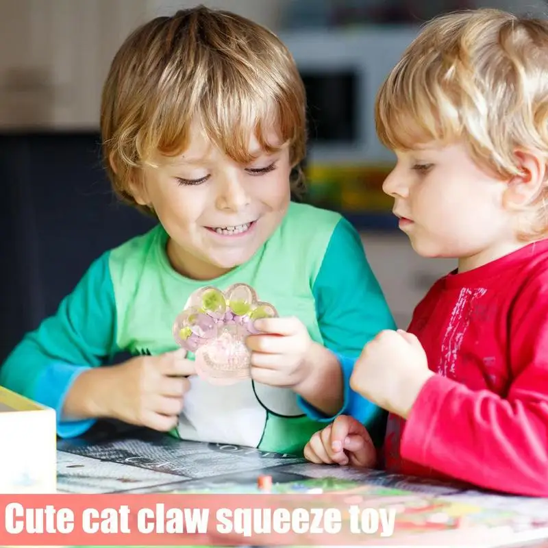 لعبة الضغط الكبار مقلد القط باو قرصة لعبة لينة معسر اللعب مطاطا ضغط اللعب الإجهاد الإغاثة للمنزل السفر في الهواء الطلق