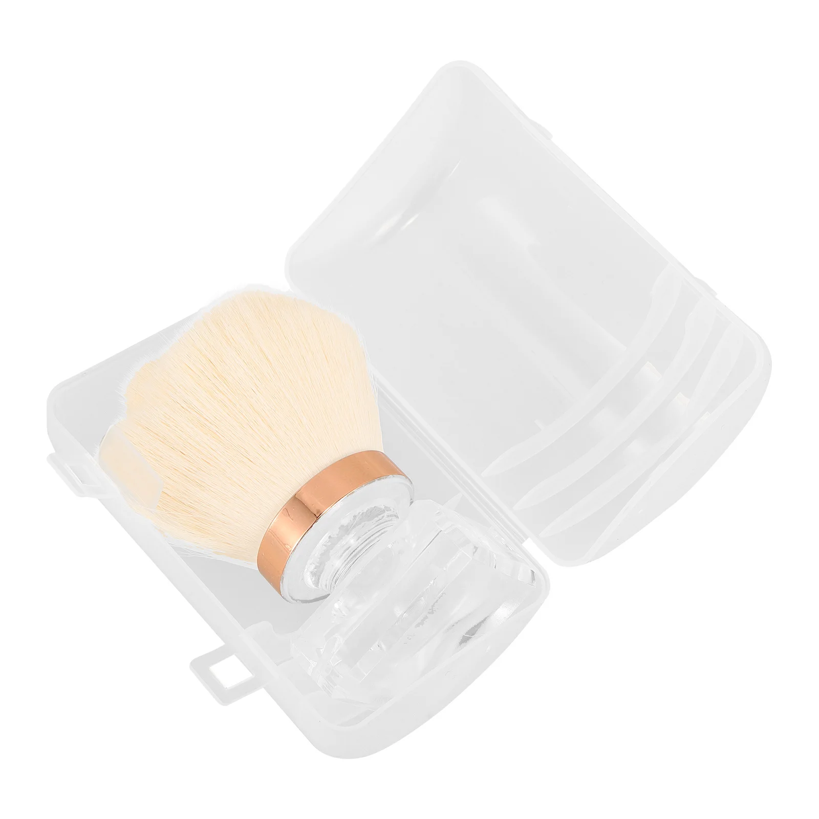 1 set Nail Dust Cleaning Brush Multi-Use Portable Powder Blush Makeup Tool For Manicure Fingernail Art Scrubber Reusable