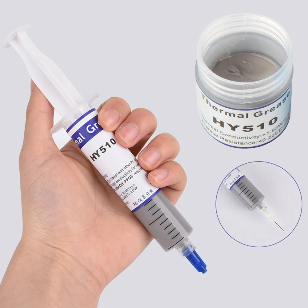 0.5/2/20/30g Thermal Conductive Paste for GPU CPU HY510 Thermal Grease Compound Silicone Grease Paste Chipset Cooling Heat Sink