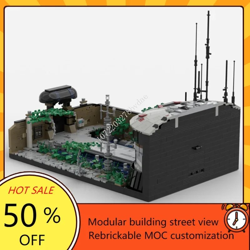 2449 Uds. MOC Space Battle Series Ahsoka vs The Magistrate modelo rompecabezas personalizado tecnología creativa montar juguetes regalos