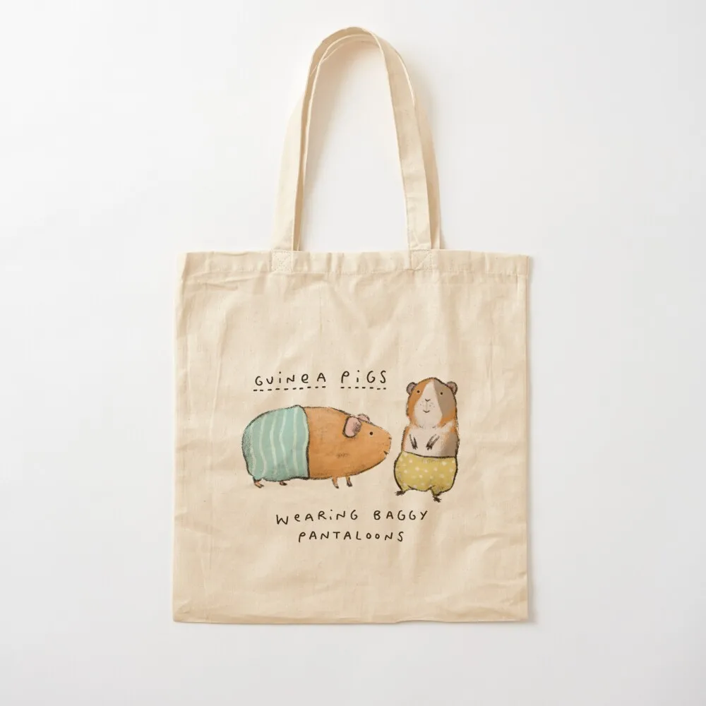 Guinea Pigs Wearing Baggy Pantaloons Tote Bag tote bags aesthetic hand bags