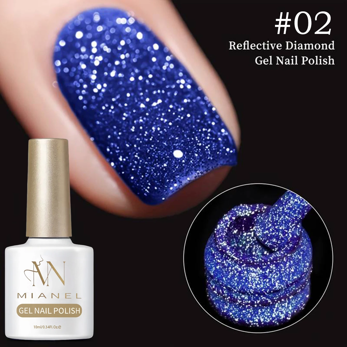 10ML 1PCS 6 Color High Density Super Flash Koi Brilliant Diamond Gel Polish Blue Red Nails UV Light Nails Nail Supplies
