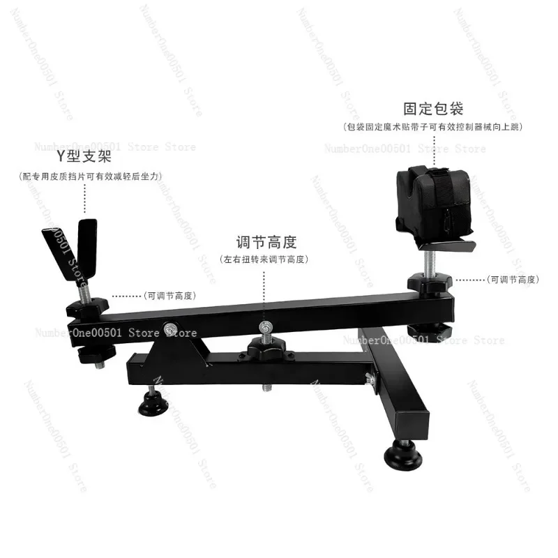 Y Shape Gun Stand Rifle Sighting Bracket Shooting Cleaning Holder