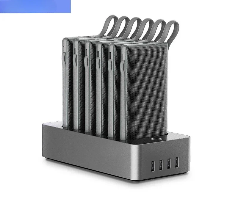 

WST Resaturant Powerbank Station Public 10000mAh Powerbank Charging Station for Cell Phones Powerbank